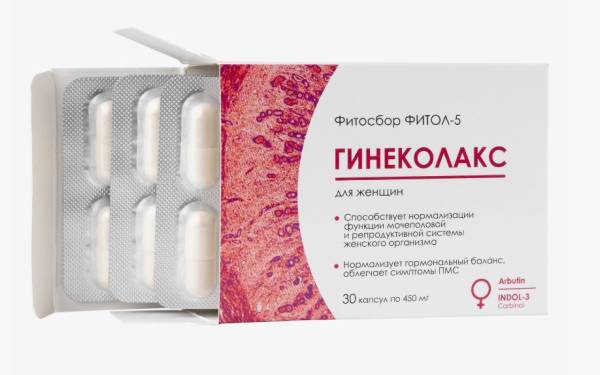 Фитол-5 Гинеколакс для женщин Алфит 30 капсул фотография